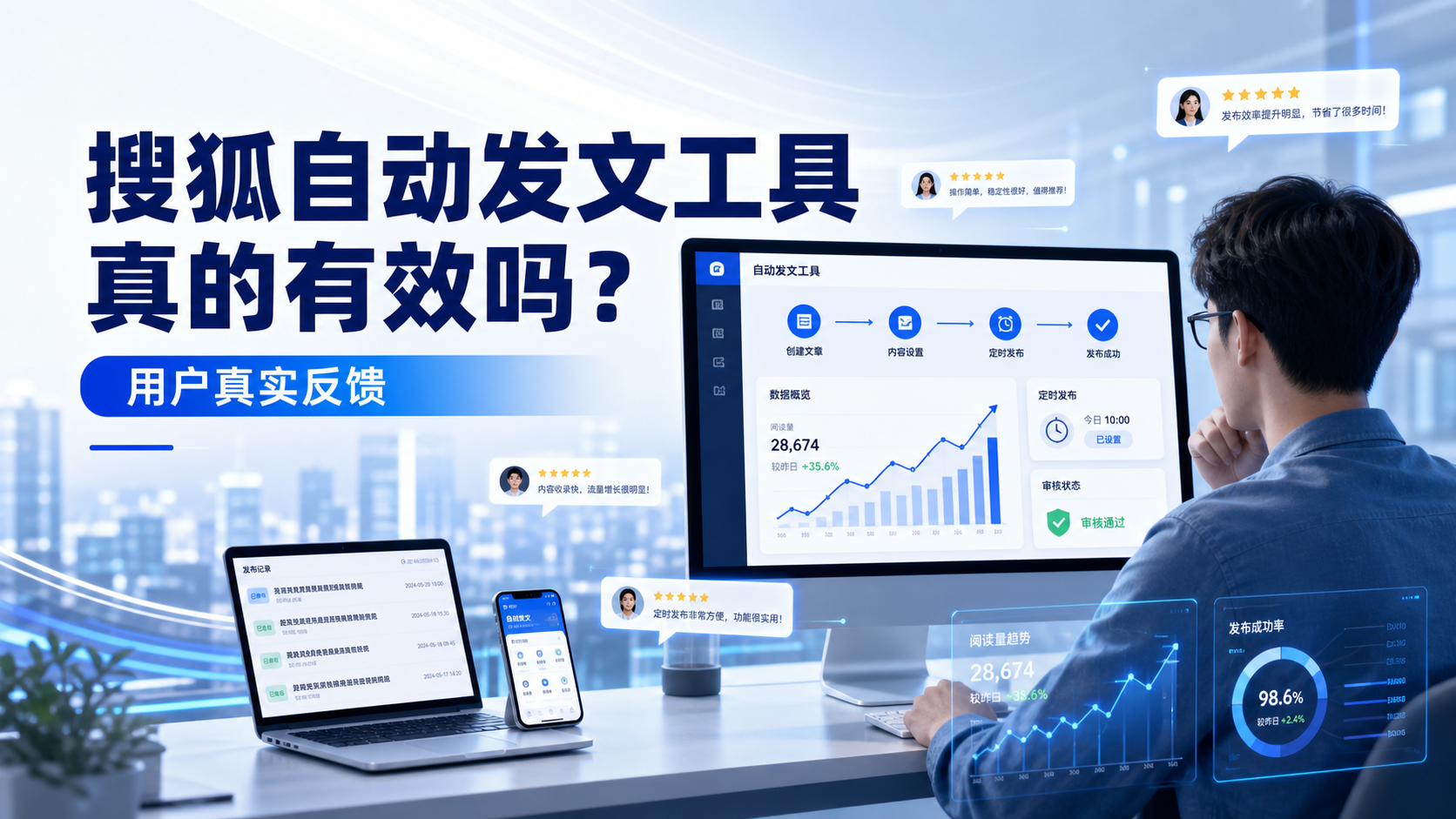 搜狐自动发文工具真的有效吗？宜春用户的真实反馈